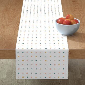 Table Runners: Confectionery Dots - Multi Table Runner, 108X16, Multicolor