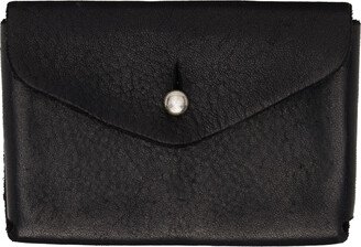 Black Foldover Card Holder