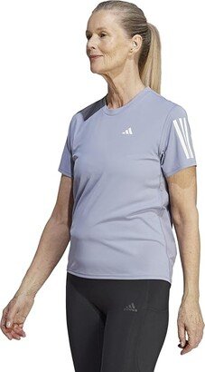 Own The Run Tee (Silver Violet) Women's Clothing