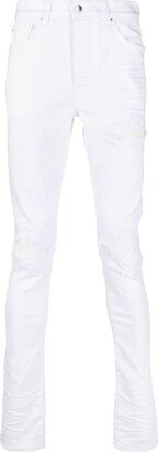 Logo-Plaque Skinny Jeans-AC