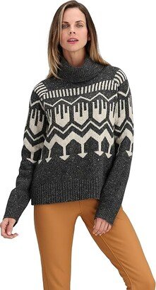 Willow Turtleneck Sweater (Basalt) Women's Clothing