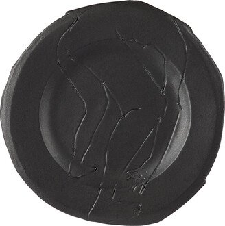 Yellow Nose Studio SSENSE Exclusive Black Bent Over Dessert Plate