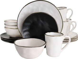 Roman 16Pc Stoneware Dinnerware Set