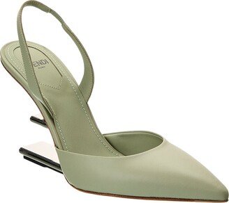 First Leather Slingback Pump-AE