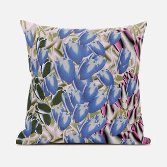 Amrita Sen Designs Amrita Sen Tulip Bouquet Indoor Outdoor Pillow Zip-AD