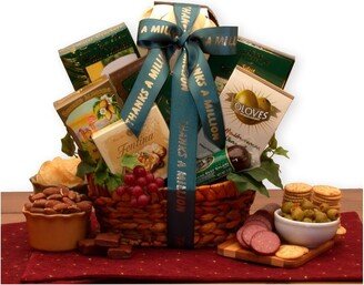 Gbds The Vintage Gourmet Gift basket - gourmet gift basket - 1 Basket