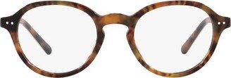 Oval Frame Glasses-AN