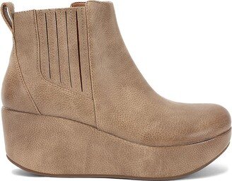 Platform Wedge Booties