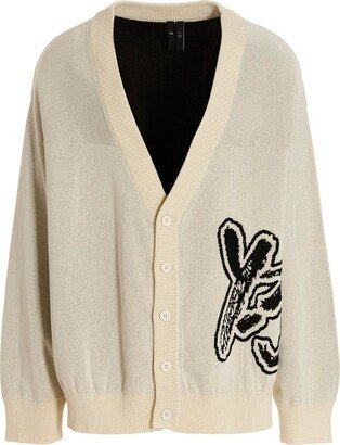 Logo Jacquard Cardigan