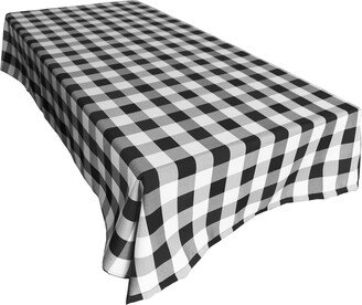 Buffalo Checkered Polyester Durable Tablecloth/Home Wedding Picnic Diner Holiday School Convention Booth Event Table Décor