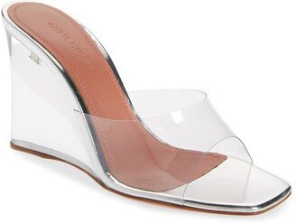 Lupita Clear Wedge Slide Sandal