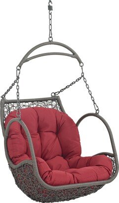 Arbor Outdoor Patio Wood Swing Chair