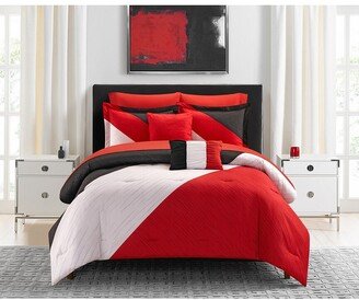 Kinsley Red Comforter Set