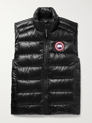Crofton Slim-Fit Quilted Recycled Nylon-Ripstop Down Gilet-AA