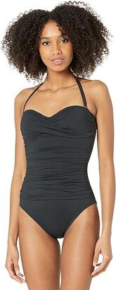 Flamenco One-Piece (Onyx) Women's Swimsuits One Piece