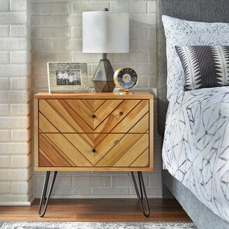 Lifestorey Alexandria 2-Drawer Nightstand