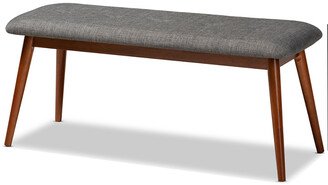 Design Studios Flora Ii Mid-Century Modern Dining Bench