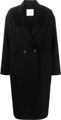 ERMANNO FIRENZE Double-Breasted Wool Coat-AB