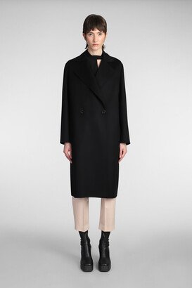 Coat In Black Wool-AC