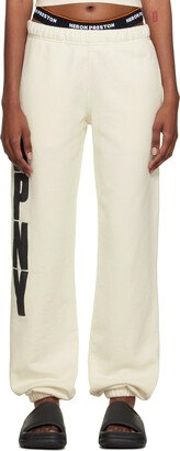 White 'HPNY' Lounge Pants