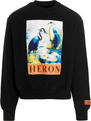 Graphic Printed Crewneck Jumper