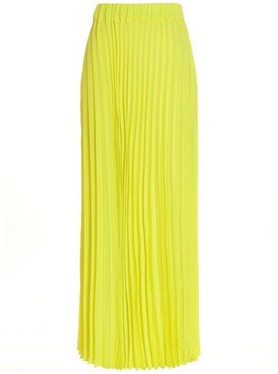 Pleated Maxi Skirt-AB