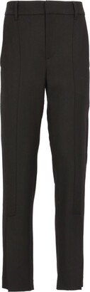 Straight Leg Tailored Trousers-AN