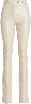 Straight-Leg Slim-Cut Trousers-AB