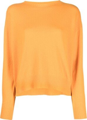 Drop-Shoulder Cashmere Jumper-AB