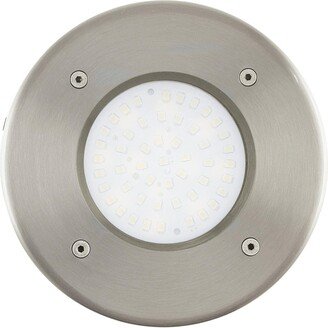 Loops IP67 Outdoor Recessed Ground Light Stainless Steel Round 2.5W Built in