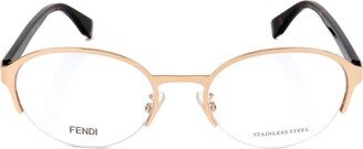 Fendi Eyewear Round Frame Glasses-AF