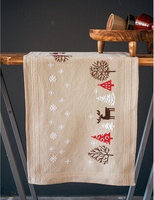 Vervaco Stamped Table Runner Cross Stitch Kit 16