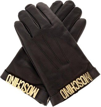 Logo Plaque Gloves-AC