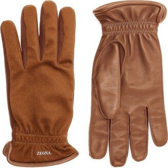 Oasi panelled gloves