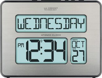 Backlight Atomic Full Calendar Clock with Extra Large Digits