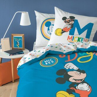 Mickey Mouse Mickey Good Days Cotton Duvet Cover & Pillowcase