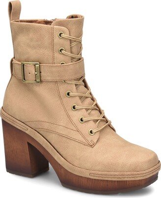 Diana Platform Leather Bootie