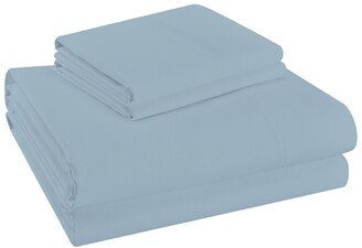 Purity Home Solid 300 Thread Count Twin Sheet Set, 3 Pieces