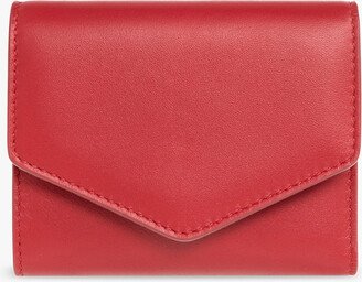 Leather Wallet - Red-AA