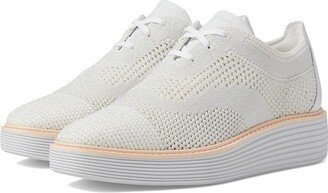 Original Grand Platform Stitchlite Oxford (Optic White/Silver Knit) Women's Shoes