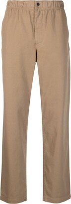 Mid-Rise Straight-Leg Trousers-EC