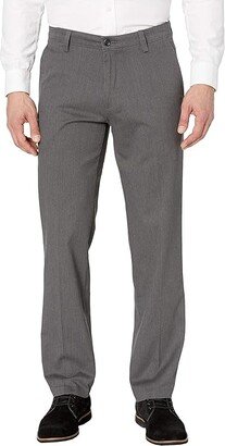 Easy Khaki D2 Straight Fit Trousers (Dark Grey) Men's Clothing