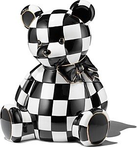 Mackenzie-Childs Courtly Bear Cookie Jar