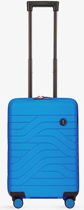 BY BY Brics Electric Blue Ulisse Hard-shell Carry-on Suitcase 55cm
