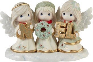 Joyeux Noel Limited Edition Bisque Porcelain Figurine