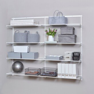 Elfa 2 Bay 8 Shelf Starter Kit 90x30cm White