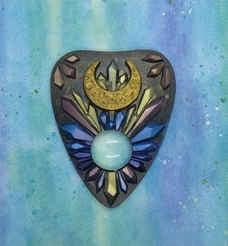 Resin Planchette Crystal Spirit Talking Board