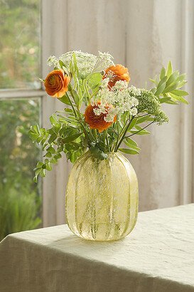 Textured Colorful Glass Vase-AA