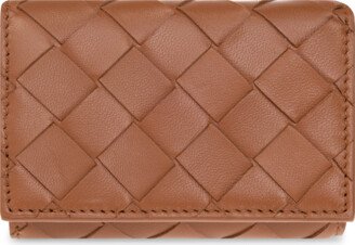 Leather Wallet - Brown-AB