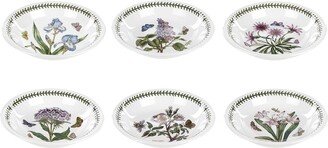 Set Of 6 Botanic Garden Pasta Bowls